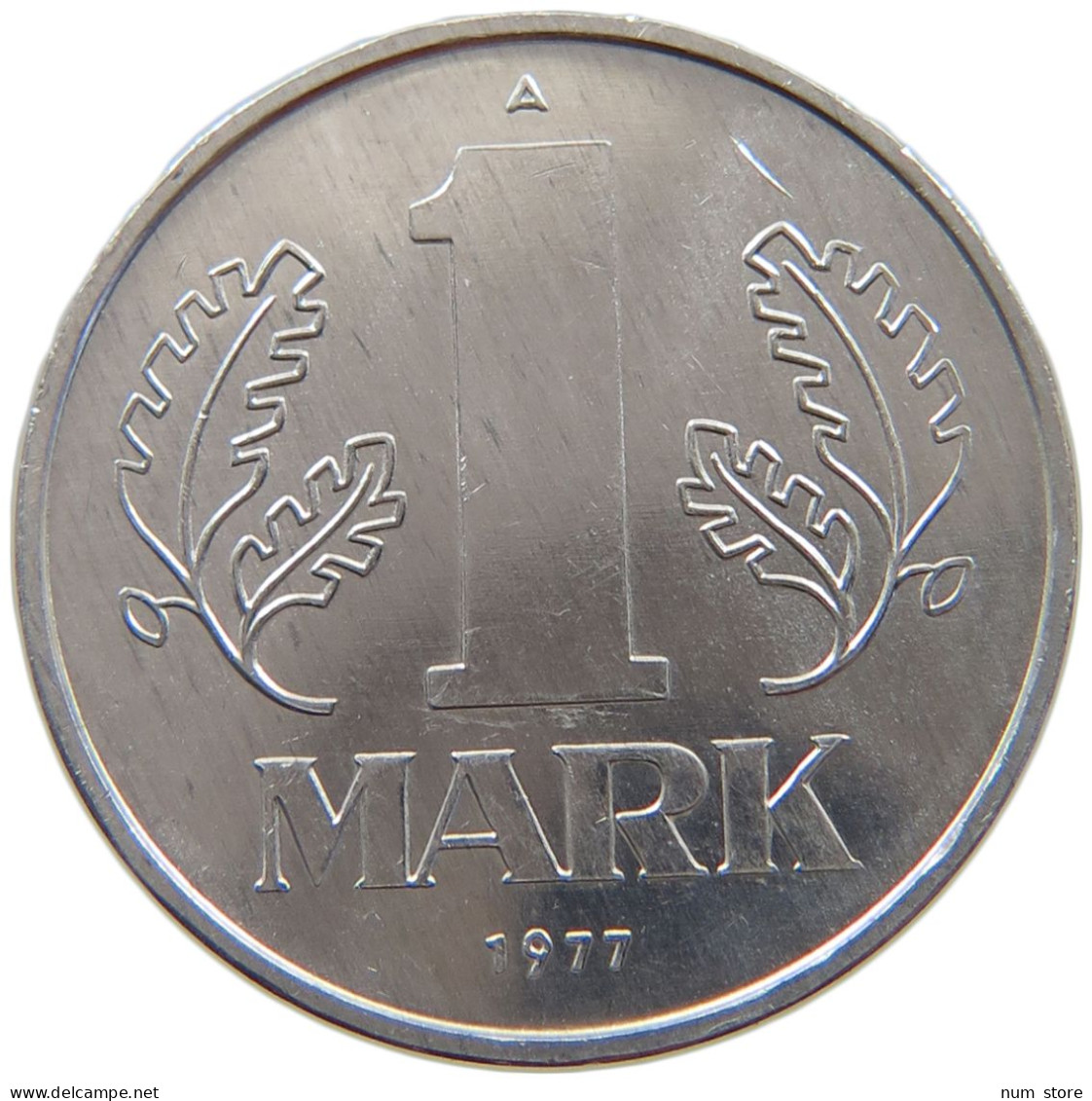 GERMANY DDR 1 MARK 1977 TOP #a088 0425 - 1 Marco