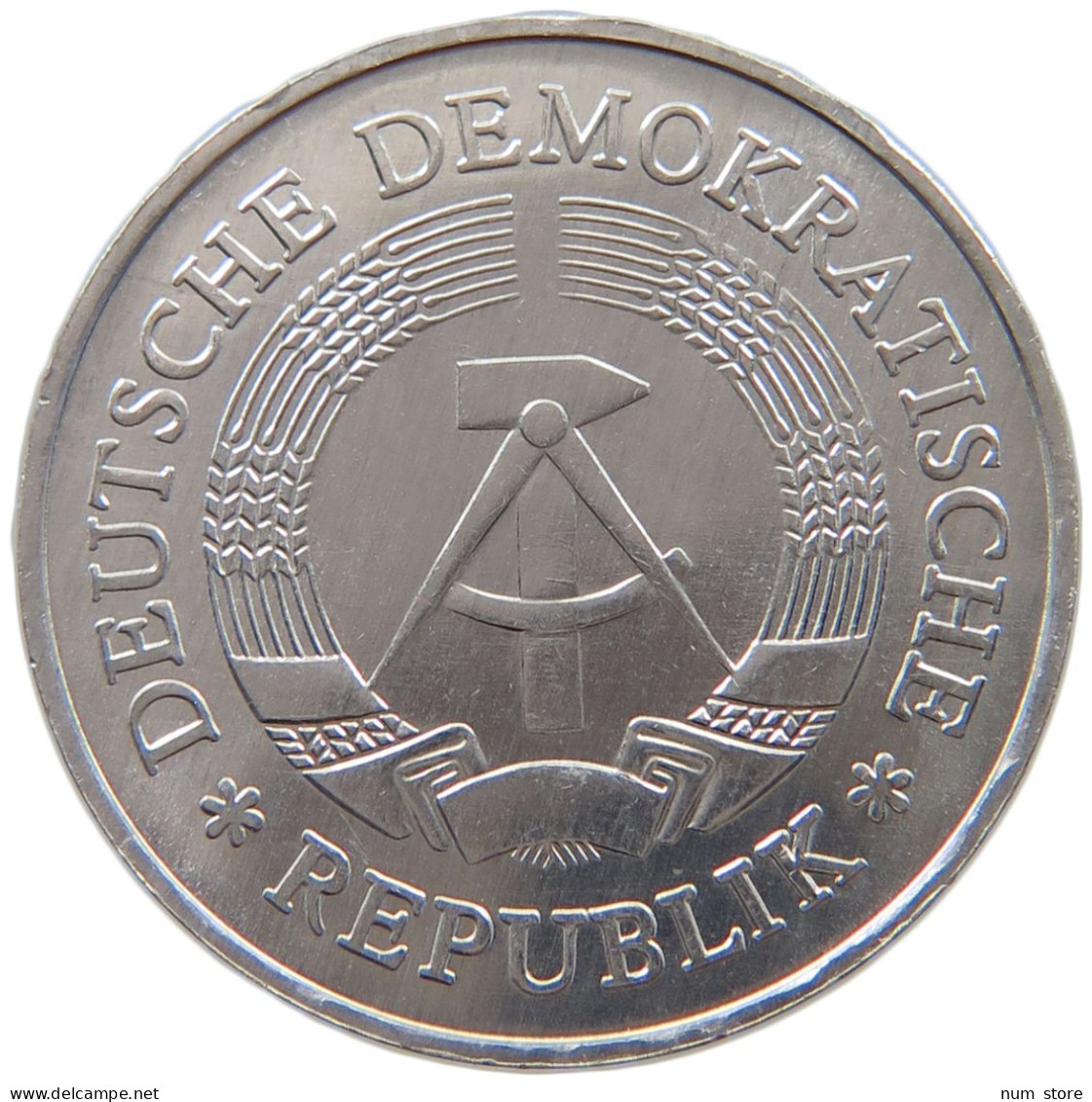 GERMANY DDR 1 MARK 1977 TOP #a088 0425 - 1 Mark