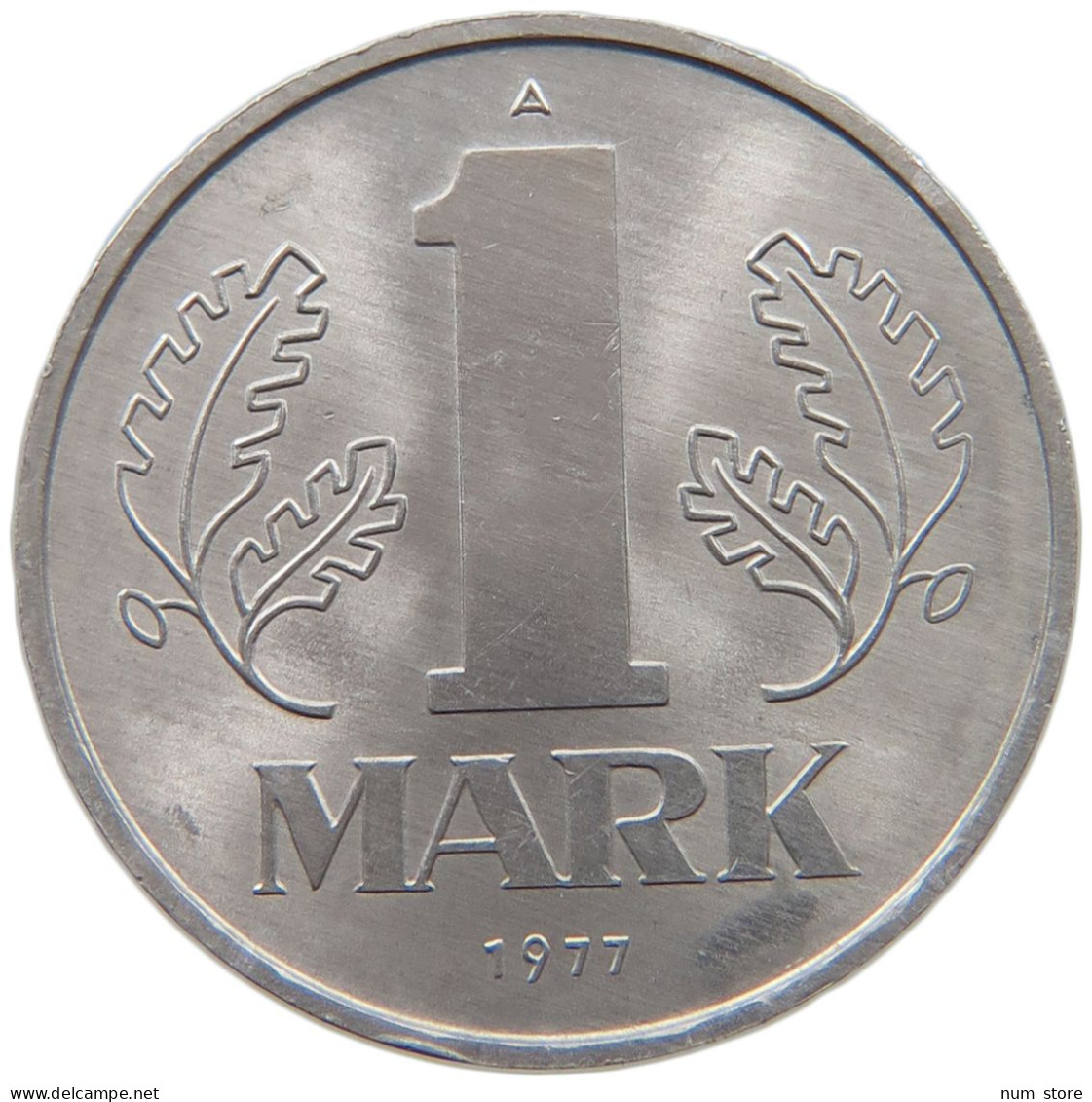 GERMANY DDR 1 MARK 1977 TOP #c078 0449 - 1 Marco