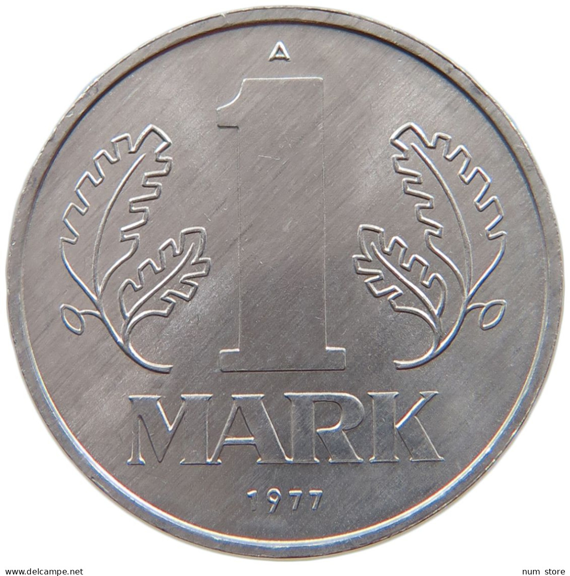 GERMANY DDR 1 MARK 1977 TOP #a076 0251 - 1 Marco