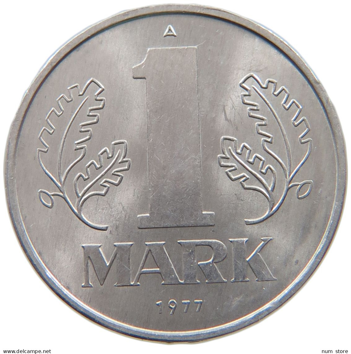 GERMANY DDR 1 MARK 1977 TOP #a051 0543 - 1 Mark