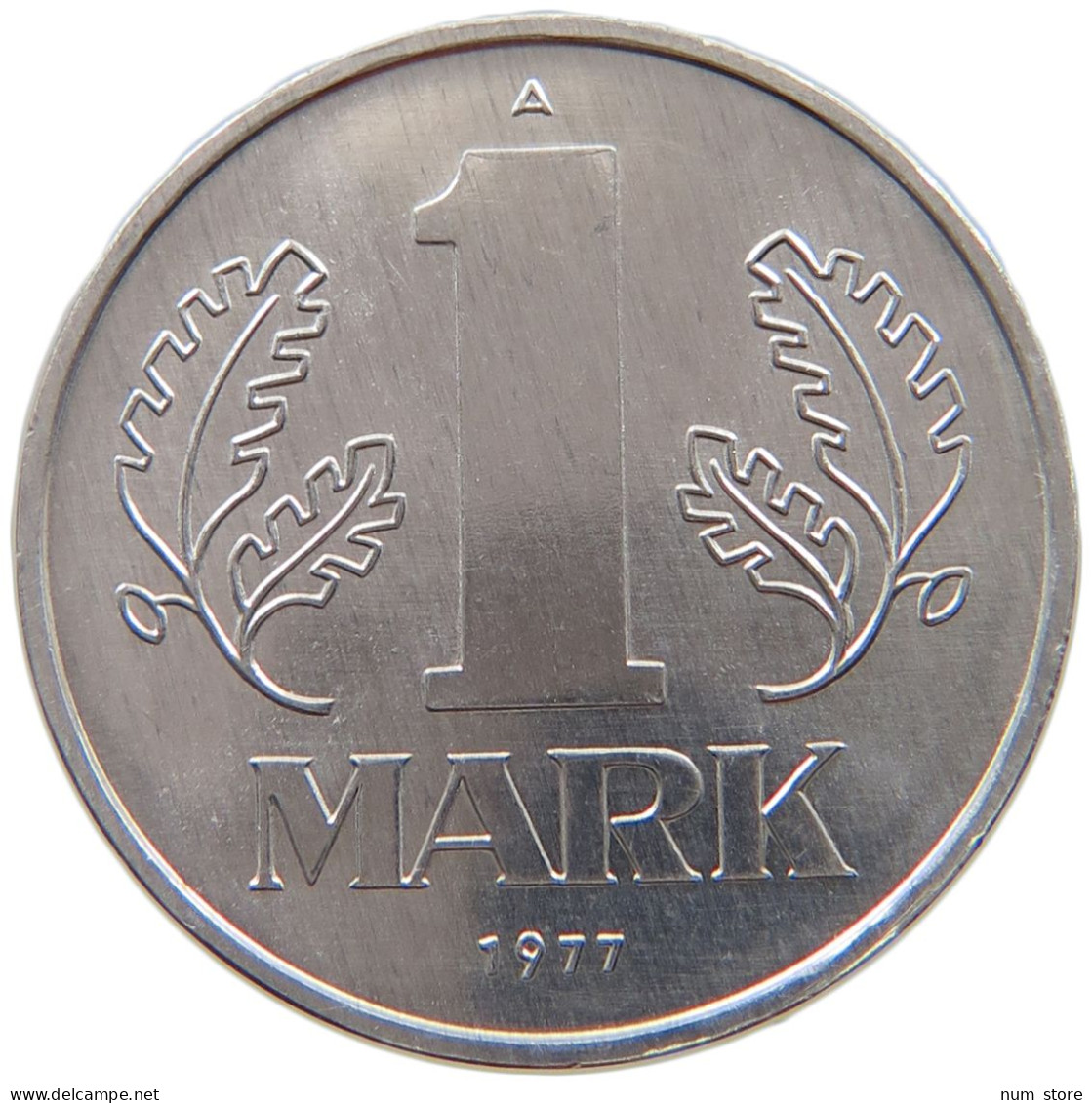 GERMANY DDR 1 MARK 1977 TOP #a076 0253 - 1 Mark