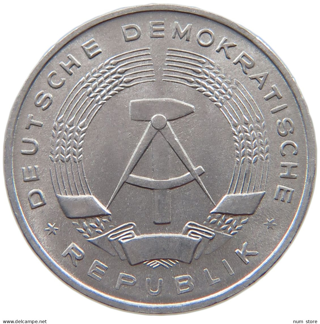 GERMANY DDR 1 MARK 1962 TOP #a076 0263 - 1 Marco