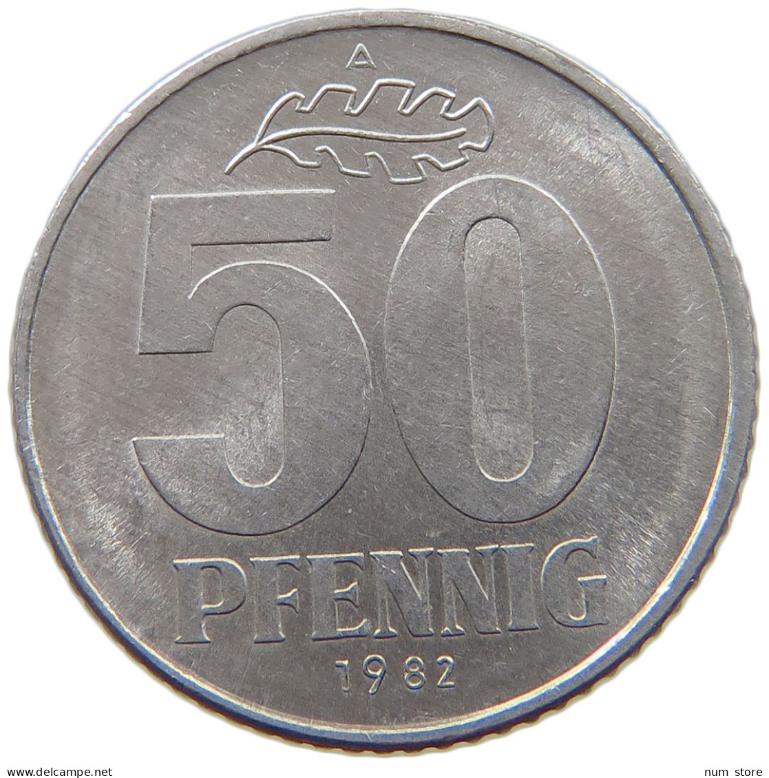 GERMANY DDR 50 PFENNIG 1982 TOP #s069 0149 - 50 Pfennig
