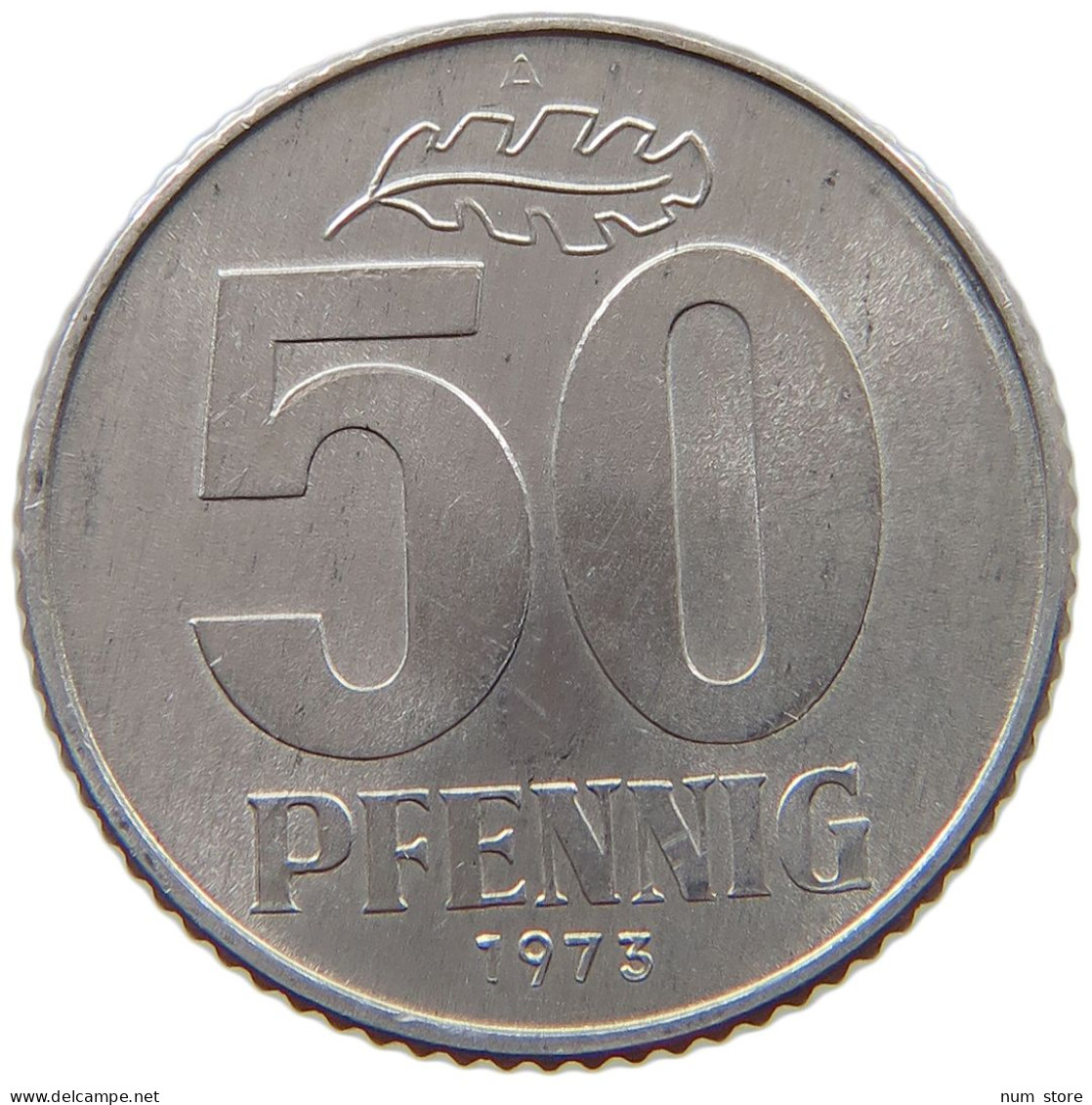 GERMANY DDR 50 PFENNIG 1973 TOP #s069 0157 - 50 Pfennig