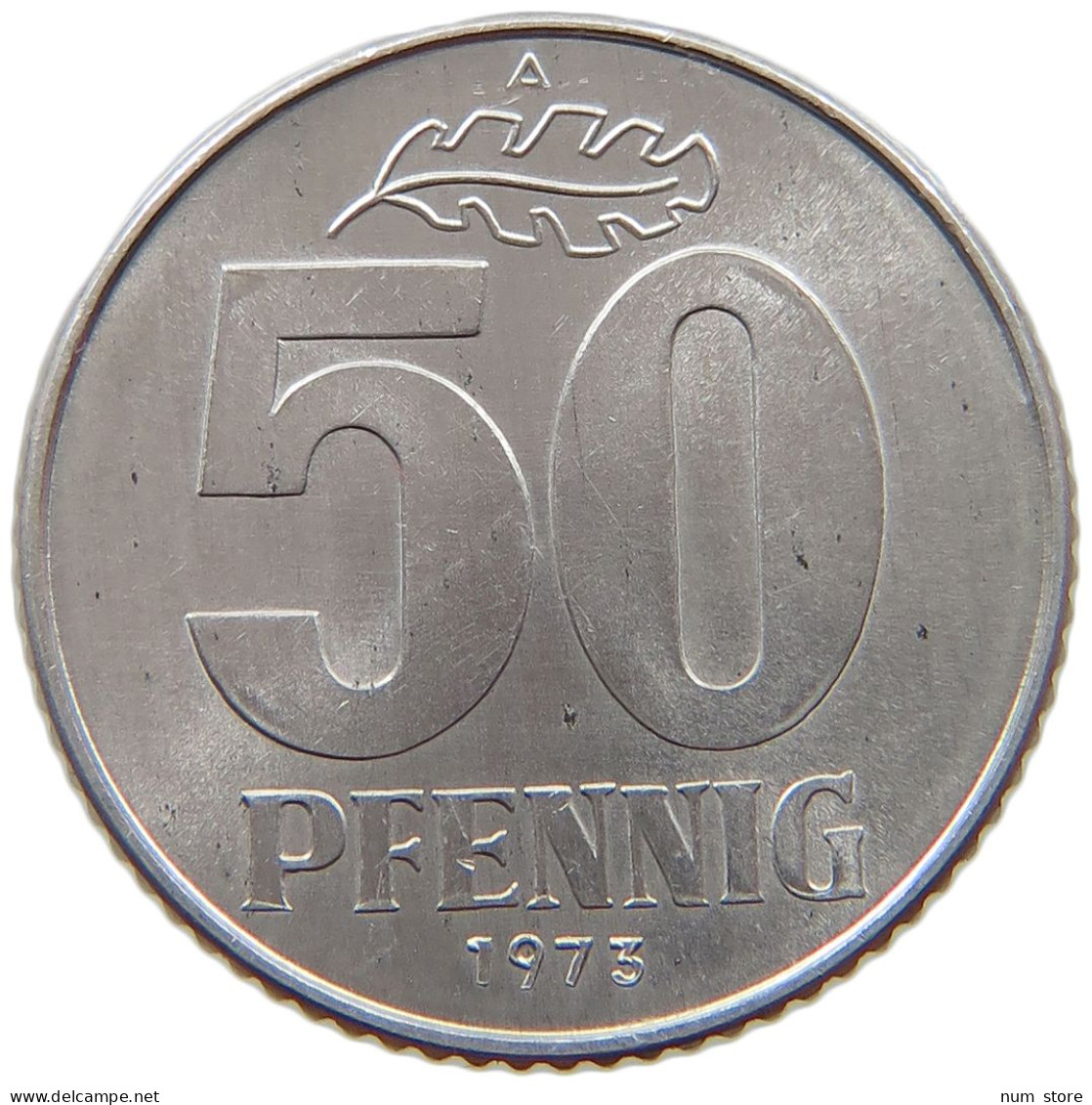 GERMANY DDR 50 PFENNIG 1973 TOP #s069 0161 - 50 Pfennig