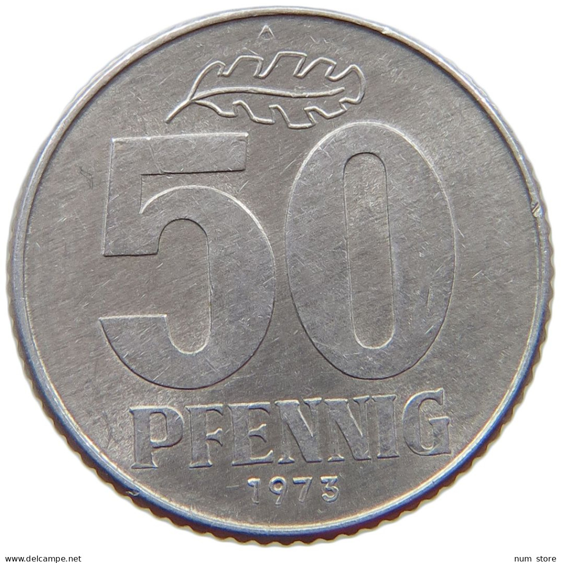 GERMANY DDR 50 PFENNIG 1973 #s062 0745 - 50 Pfennig