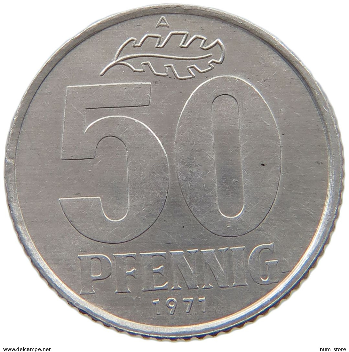 GERMANY DDR 50 PFENNIG 1971 TOP #s069 0153 - 50 Pfennig