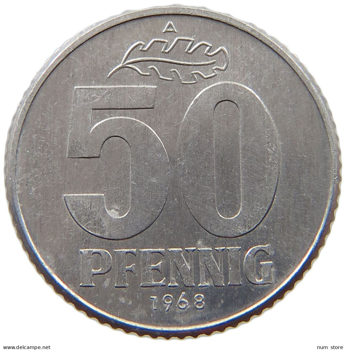 GERMANY DDR 50 PFENNIG 1968 TOP #s069 0171 - 50 Pfennig