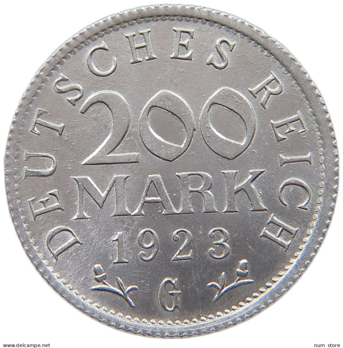 GERMANY WEIMAR 200 MARK 1923 G #s071 0871 - 200 & 500 Mark