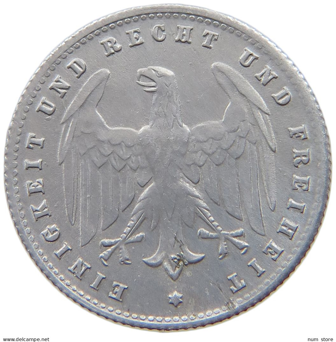 GERMANY WEIMAR 200 MARK 1923 D TOP #a021 1019 - 200 & 500 Mark