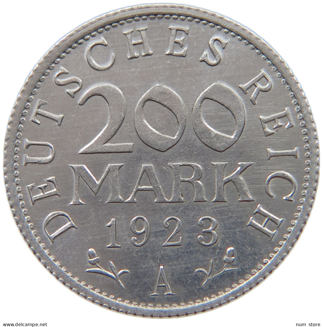 GERMANY WEIMAR 200 MARK 1923 A TOP #a053 0581 - 200 & 500 Mark