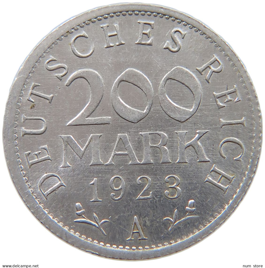 GERMANY WEIMAR 200 MARK 1923 A TOP #a053 0577 - 200 & 500 Mark