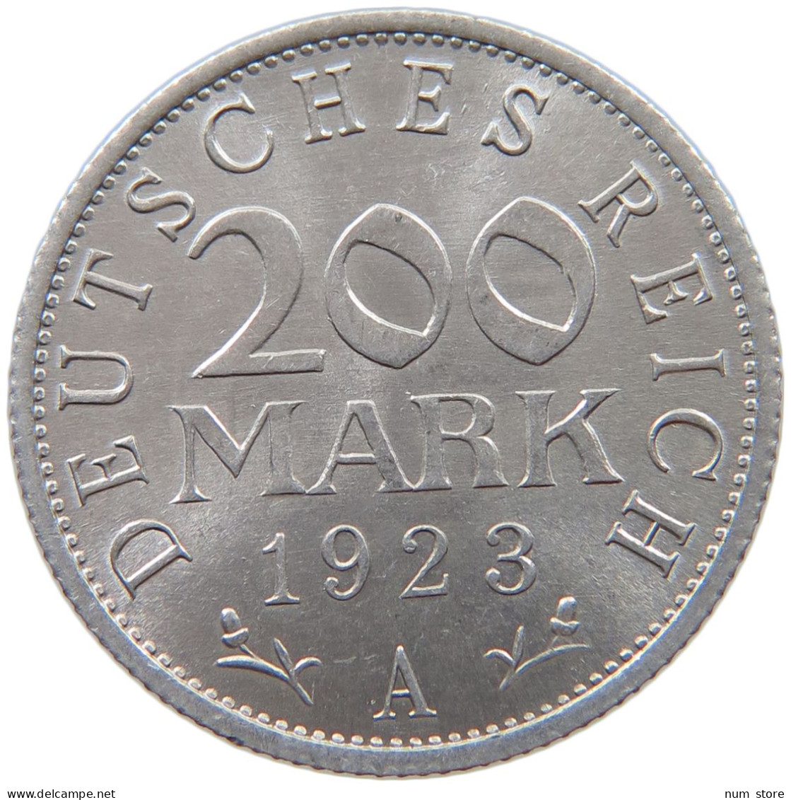 GERMANY WEIMAR 200 MARK 1923 A TOP #a053 0587 - 200 & 500 Mark