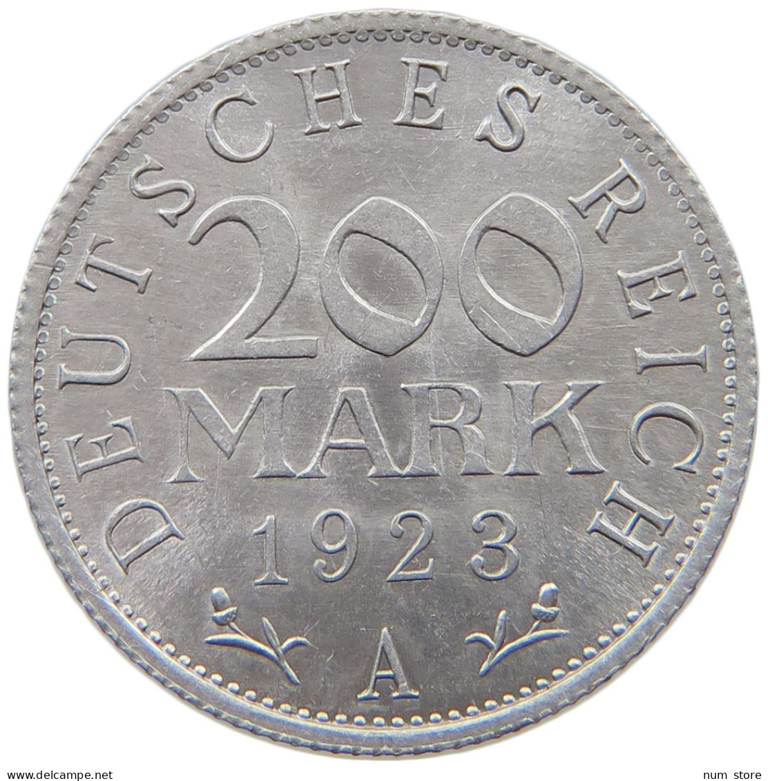 GERMANY WEIMAR 200 MARK 1923 A TOP #a021 1031 - 200 & 500 Mark