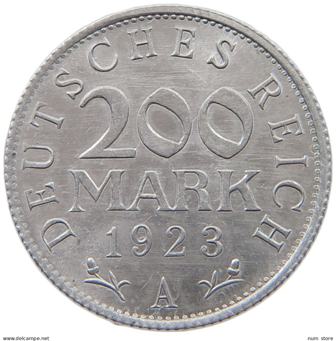 GERMANY WEIMAR 200 MARK 1923 A TOP #a021 0995 - 200 & 500 Mark