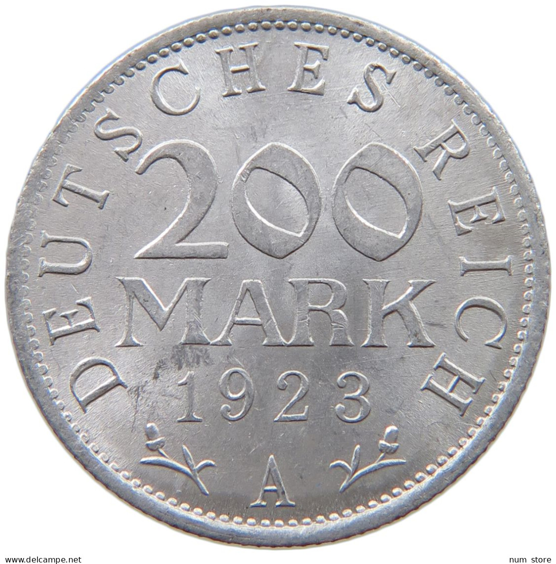 GERMANY WEIMAR 200 MARK 1923 A #a053 0579 - 200 & 500 Mark