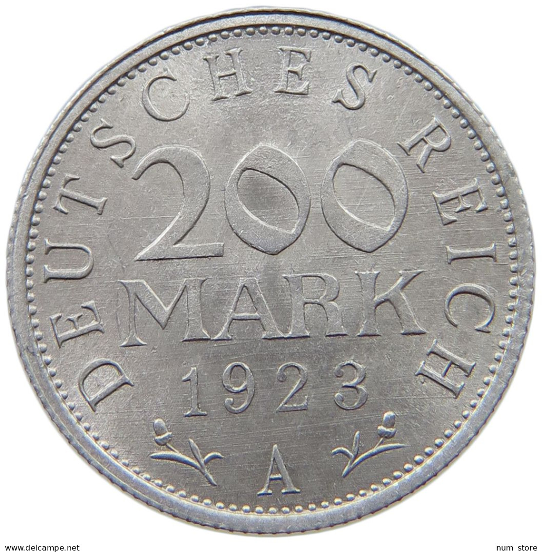 GERMANY WEIMAR 200 MARK 1923 A TOP #a021 1003 - 200 & 500 Mark