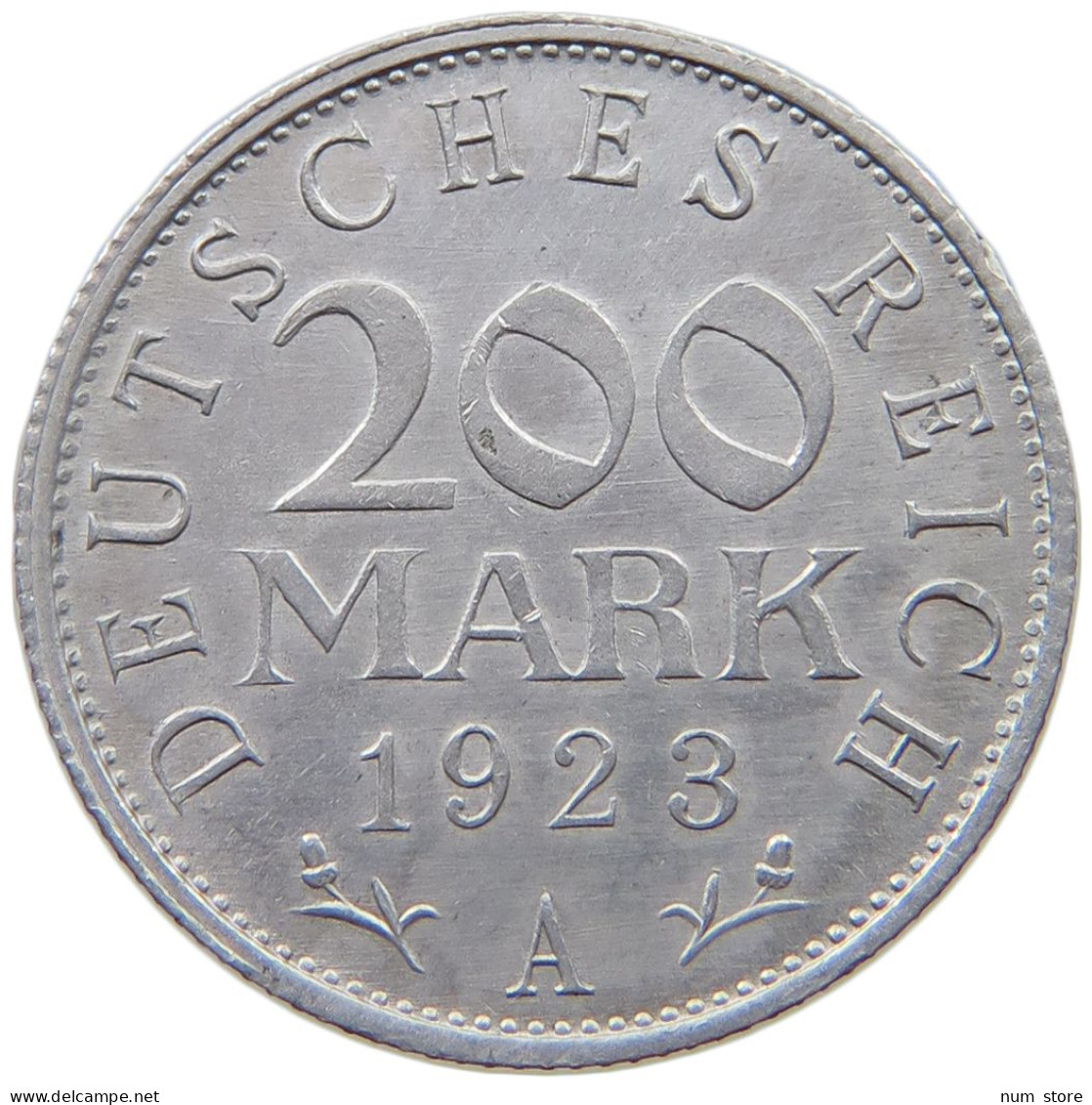 GERMANY WEIMAR 200 MARK 1923 A #a021 1043 - 200 & 500 Mark