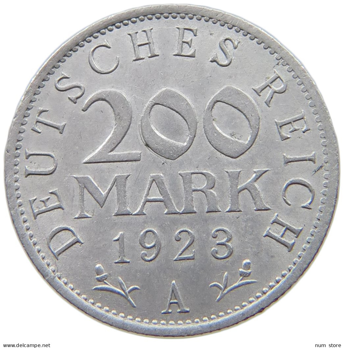 GERMANY WEIMAR 200 MARK 1923 A #a021 1041 - 200 & 500 Mark