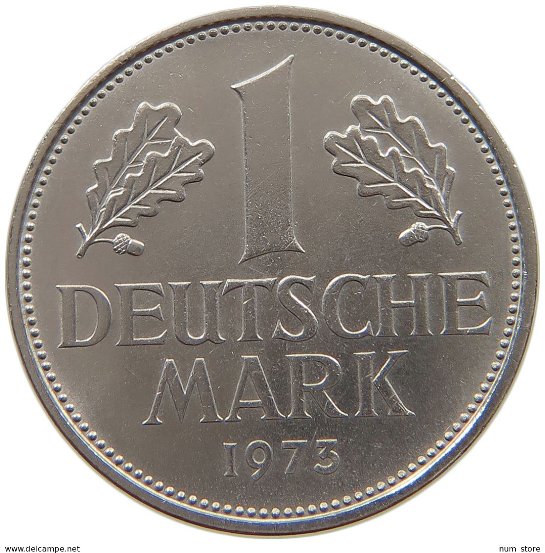 GERMANY WEST 1 MARK 1973 D #a069 0605 - 1 Mark