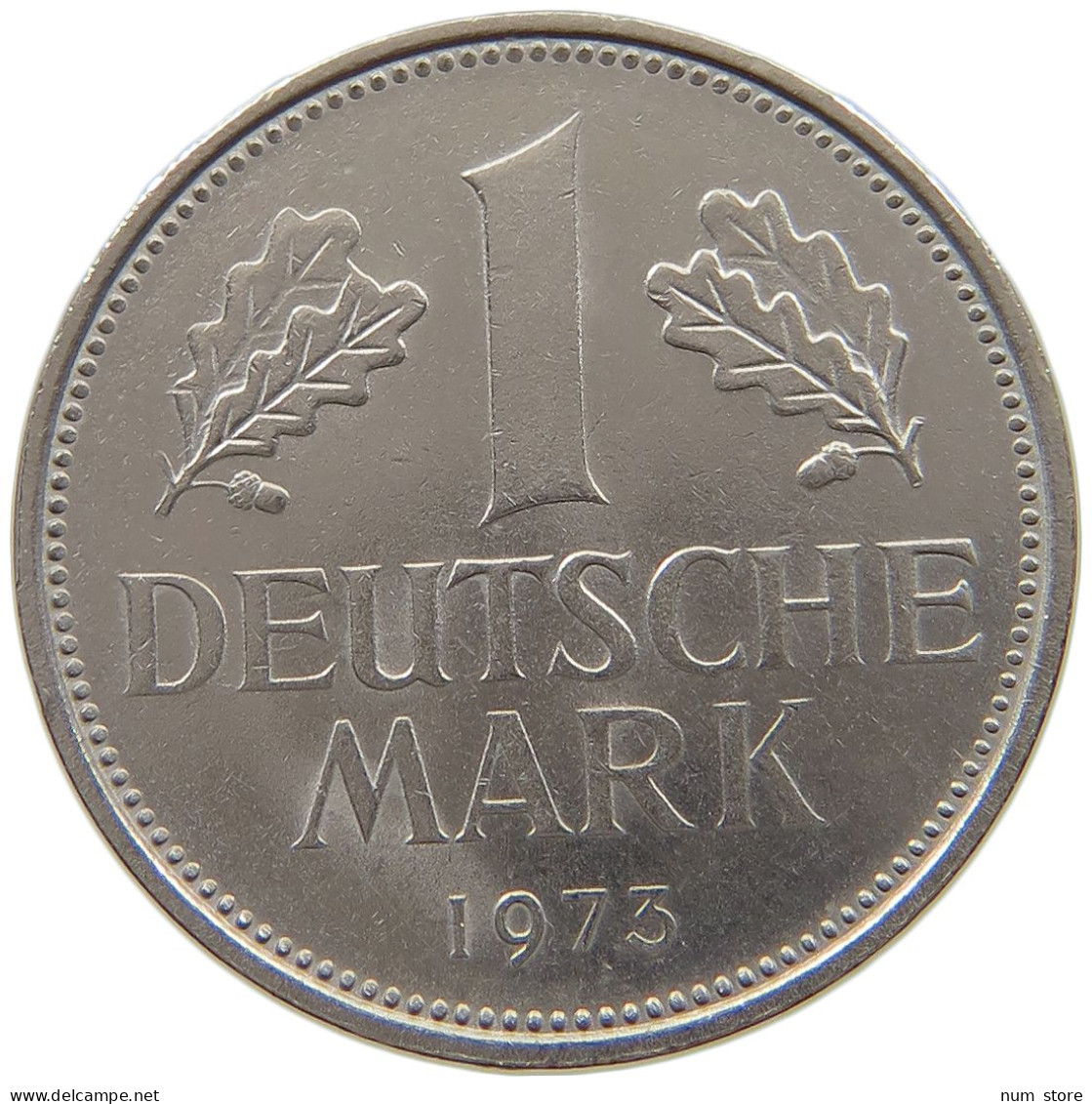 GERMANY WEST 1 MARK 1973 F #a069 0611 - 1 Mark