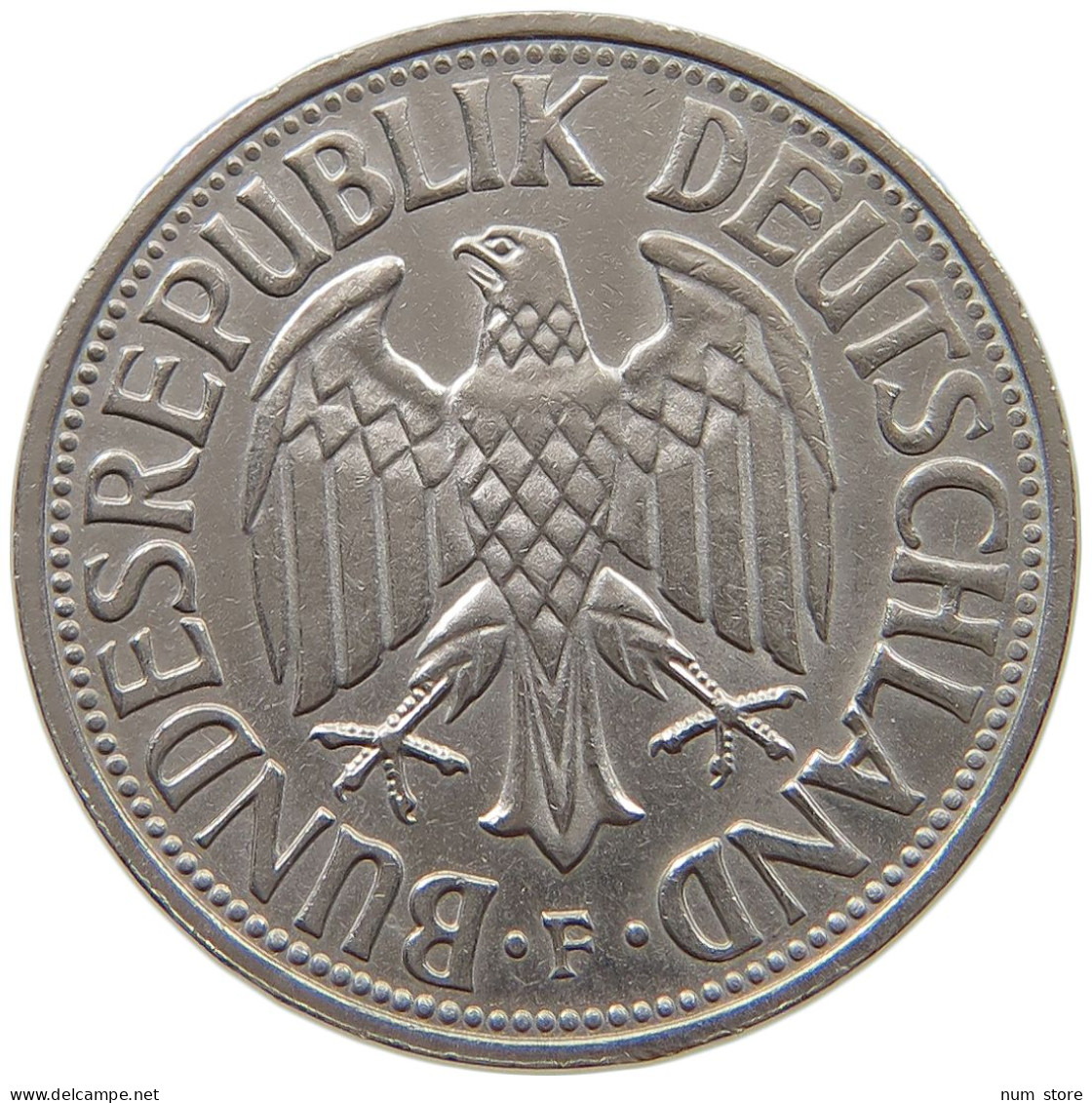 GERMANY WEST 1 MARK 1973 F #a069 0611 - 1 Mark