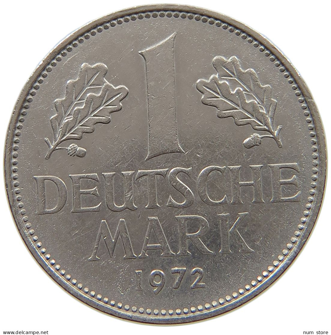 GERMANY WEST 1 MARK 1972 J #a069 0637 - 1 Mark