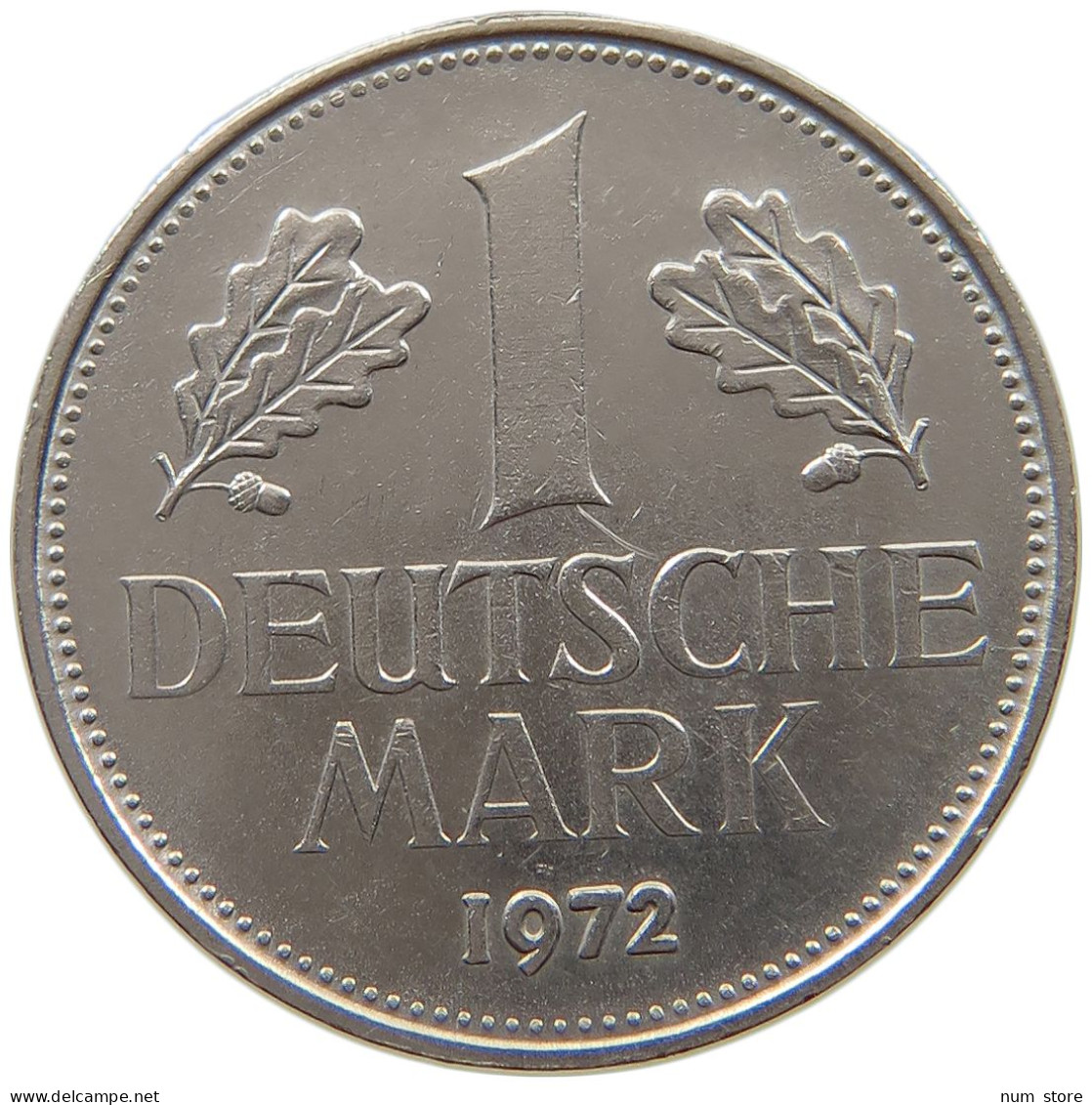 GERMANY WEST 1 MARK 1972 G #a069 0623 - 1 Mark