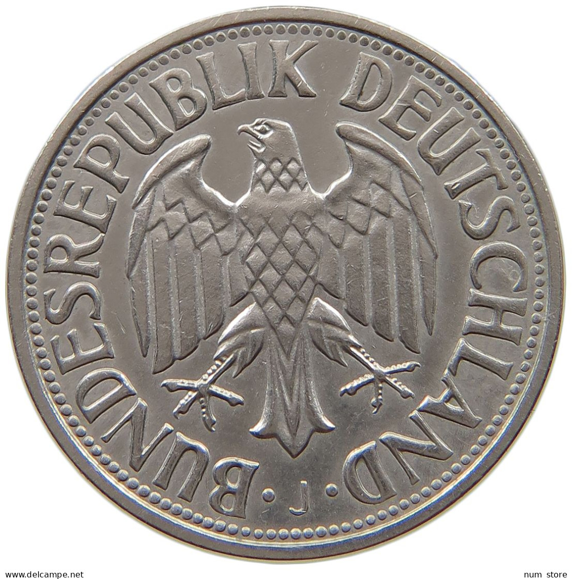 GERMANY WEST 1 MARK 1972 J #a043 0489 - 1 Mark