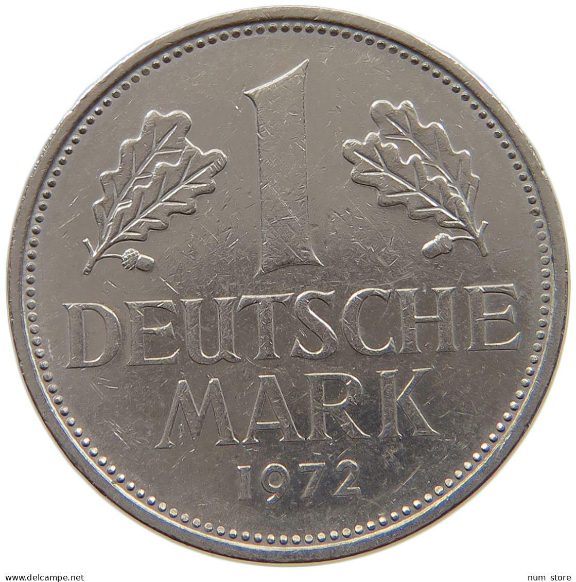 GERMANY WEST 1 MARK 1972 D #a069 0613 - 1 Marco