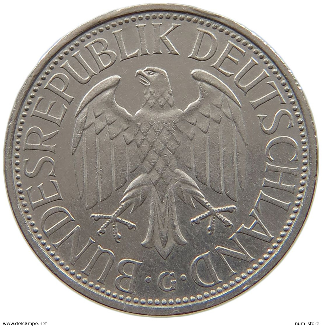 GERMANY WEST 1 MARK 1971 G #a069 0633 - 1 Marco