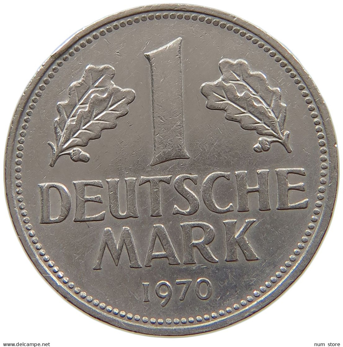 GERMANY WEST 1 MARK 1970 J #a069 0645 - 1 Mark