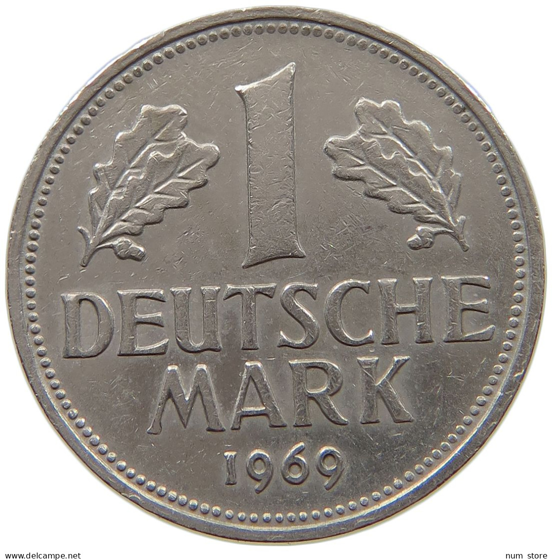 GERMANY WEST 1 MARK 1969 F #a069 0597 - 1 Mark