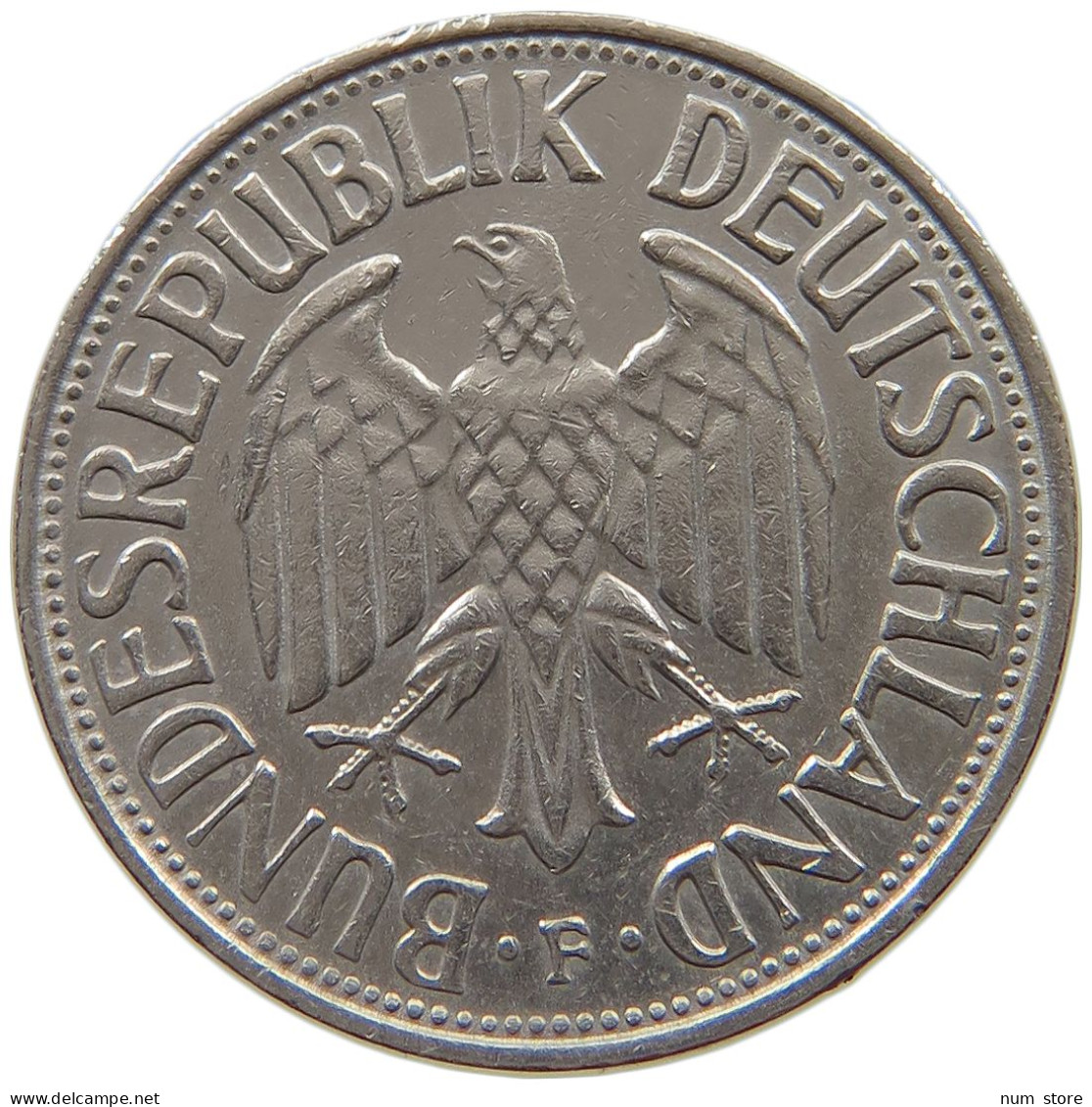 GERMANY WEST 1 MARK 1969 F #a069 0597 - 1 Mark