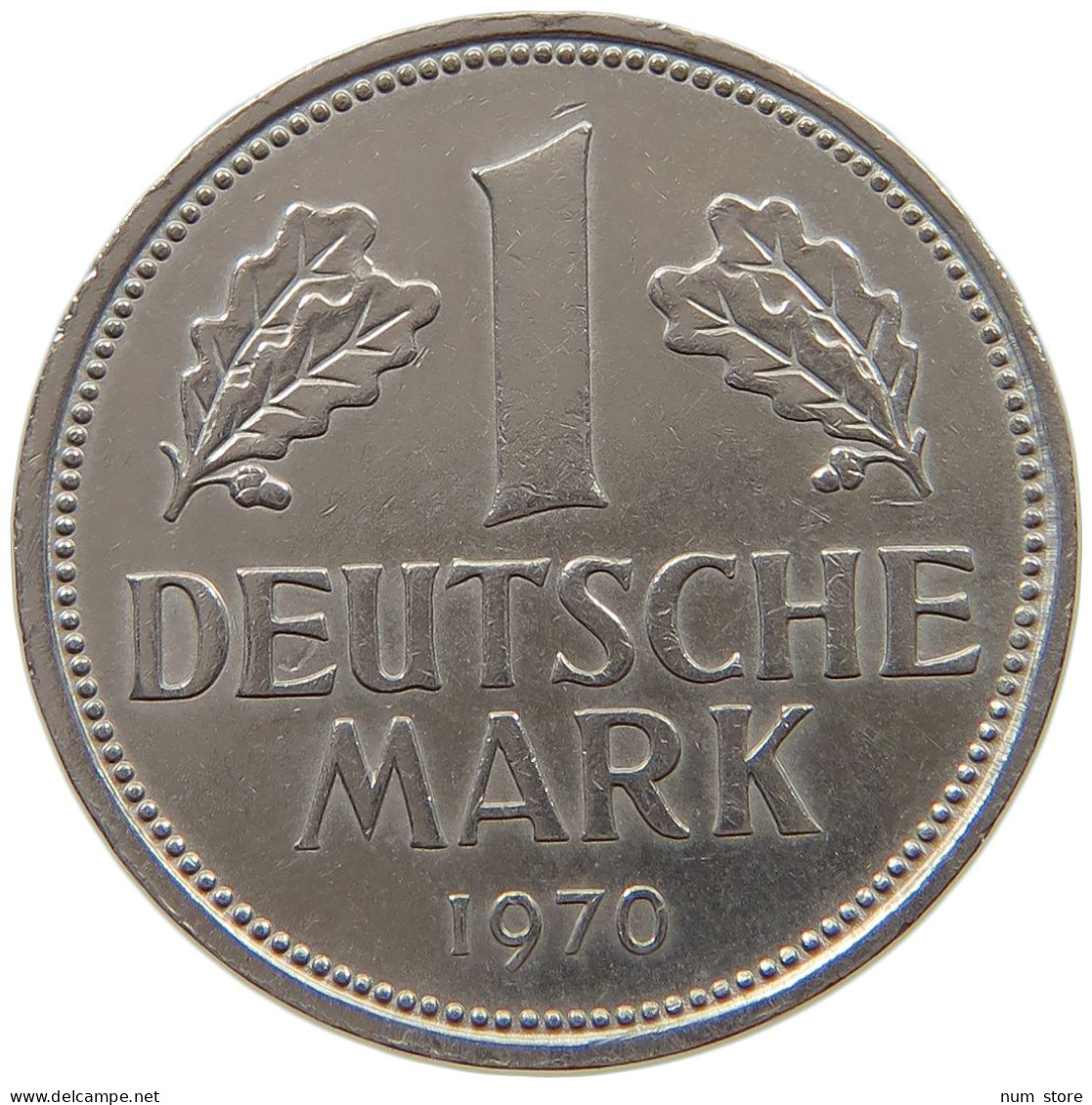 GERMANY WEST 1 MARK 1970 D #a069 0639 - 1 Marco