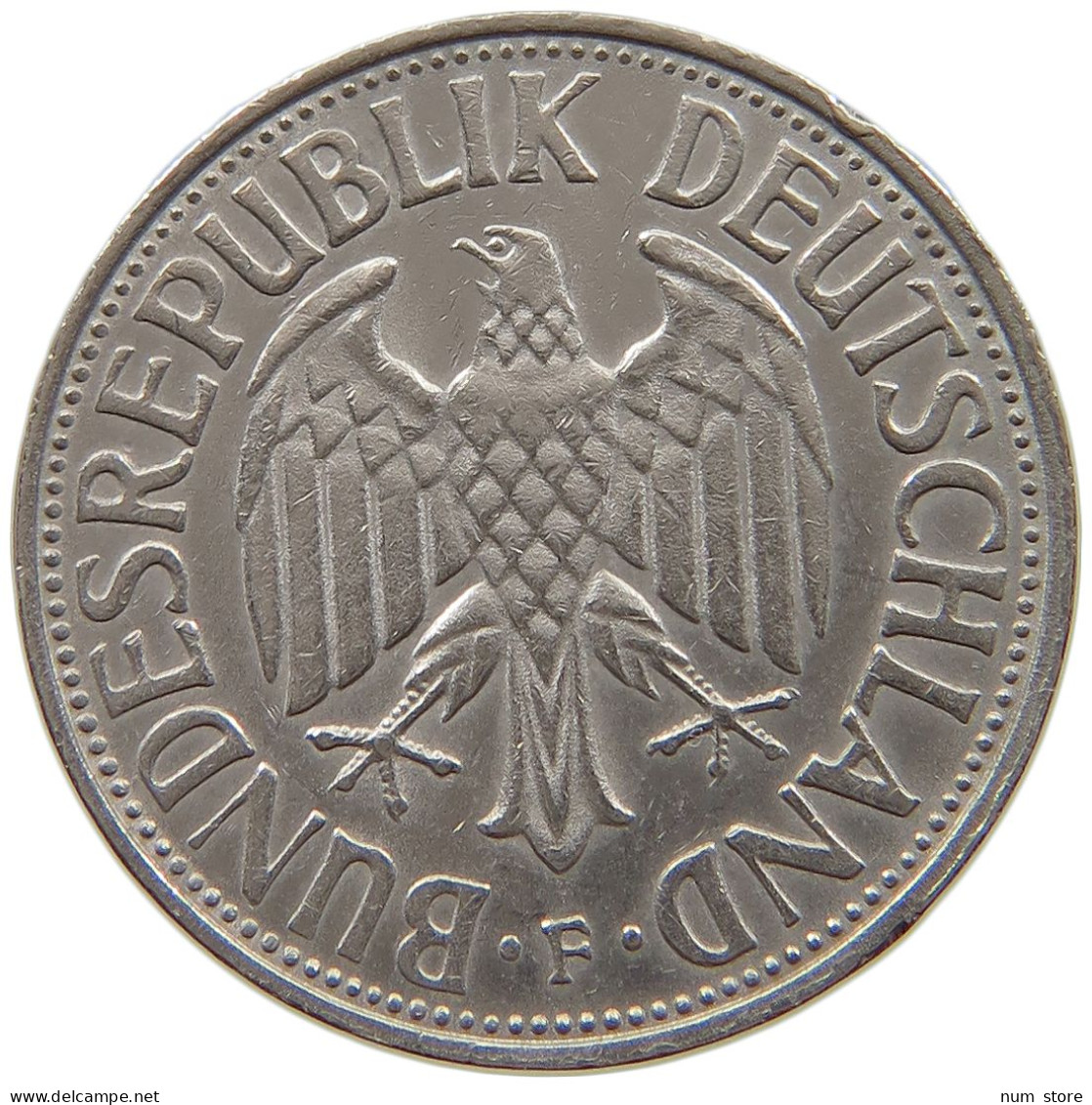 GERMANY WEST 1 MARK 1970 F #a069 0615 - 1 Mark