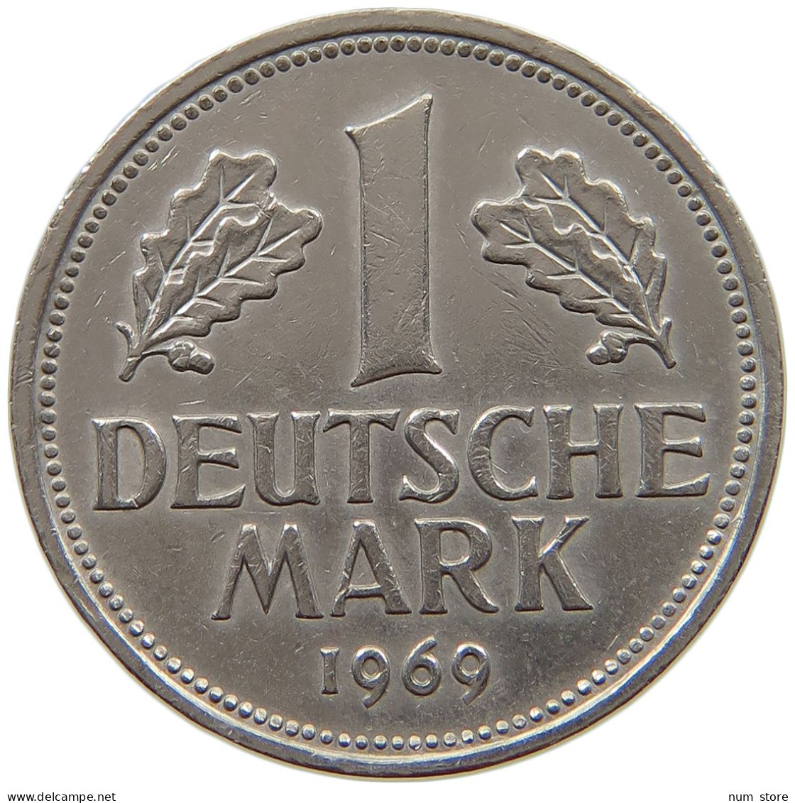 GERMANY WEST 1 MARK 1969 D #a069 0631 - 1 Mark