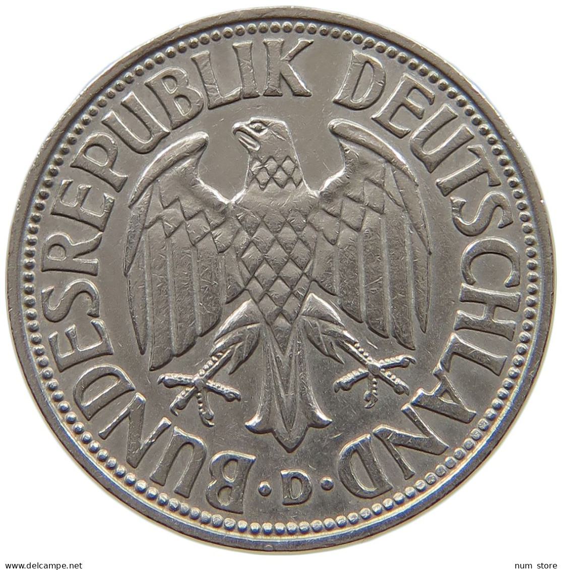GERMANY WEST 1 MARK 1968 D #a069 0641 - 1 Mark