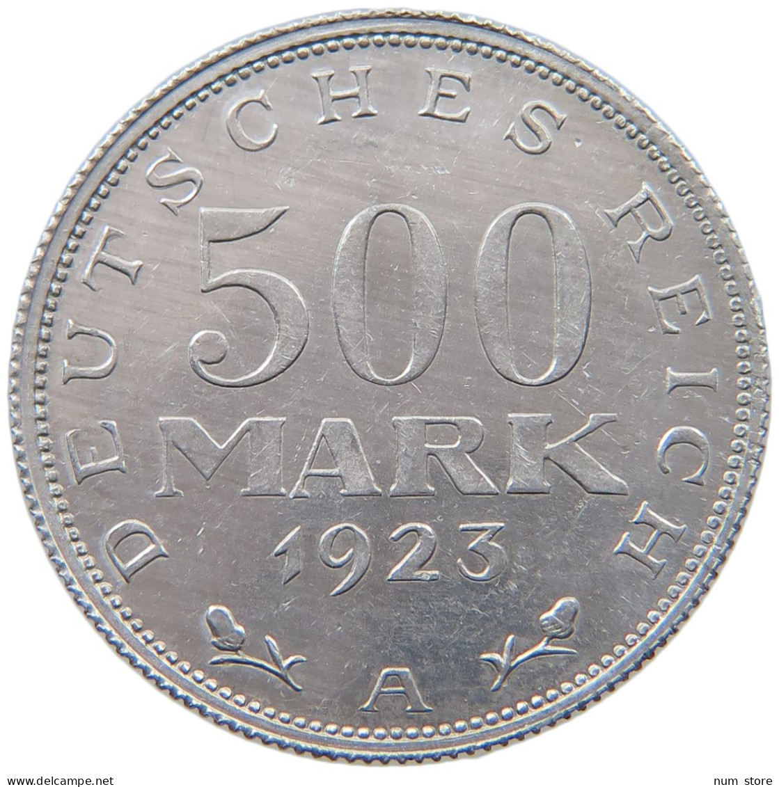 GERMANY WEIMAR 500 MARK 1923 A TOP #a036 0451 - 200 & 500 Mark