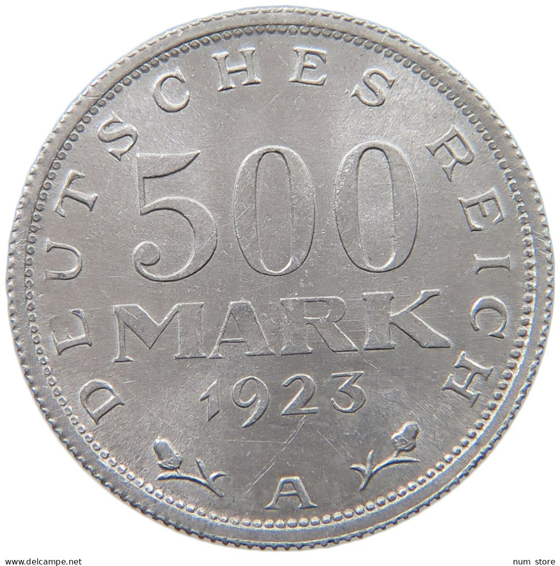 GERMANY WEIMAR 500 MARK 1923 A TOP #a036 0447 - 200 & 500 Mark