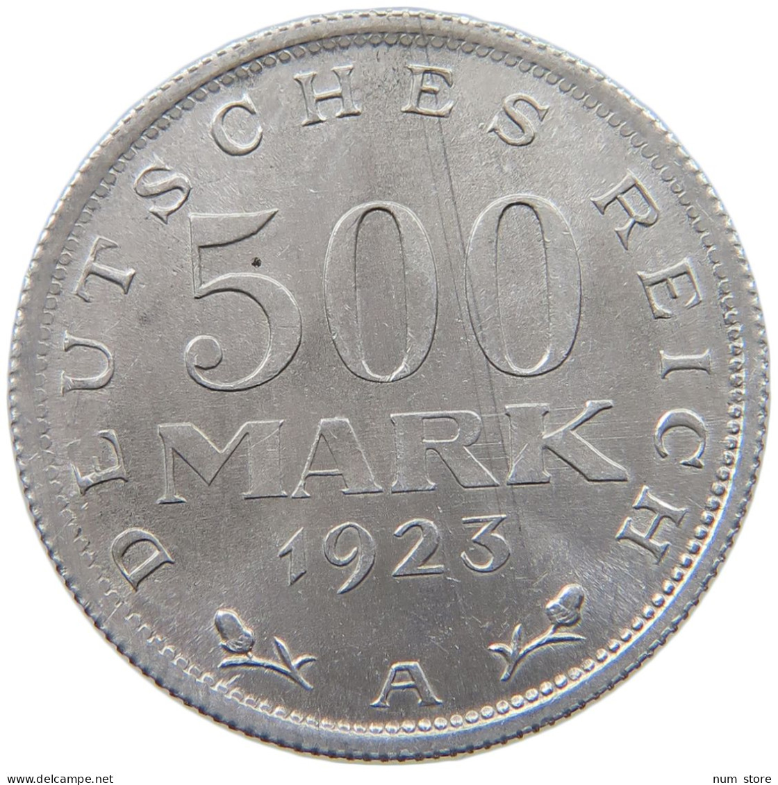 GERMANY WEIMAR 500 MARK 1923 A TOP #a036 0473 - 200 & 500 Mark