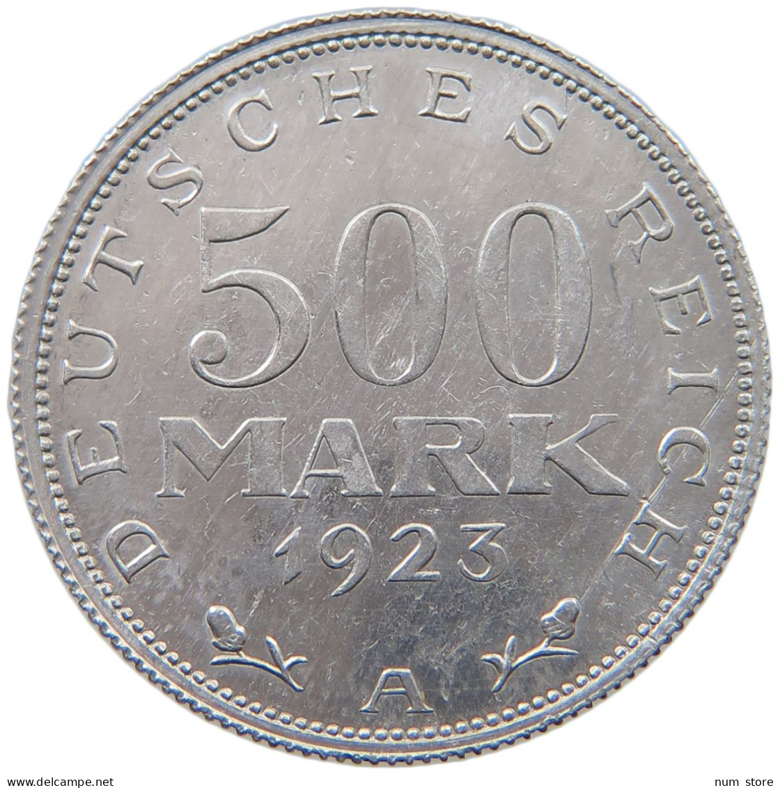 GERMANY WEIMAR 500 MARK 1923 A TOP #a036 0449 - 200 & 500 Mark