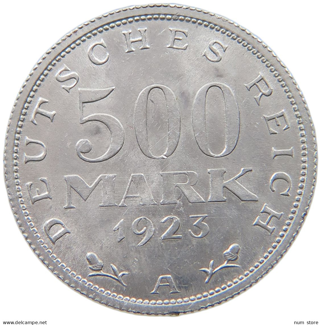 GERMANY WEIMAR 500 MARK 1923 A #a036 0469 - 200 & 500 Mark