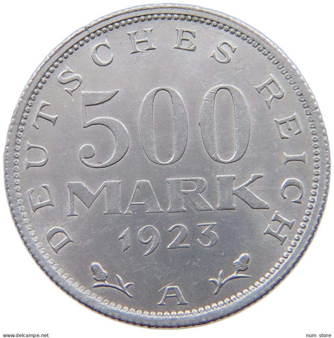 GERMANY WEIMAR 500 MARK 1923 A #a068 0571 - 200 & 500 Mark