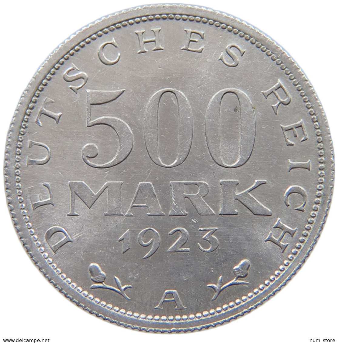 GERMANY WEIMAR 500 MARK 1923 A #a088 0385 - 200 & 500 Mark