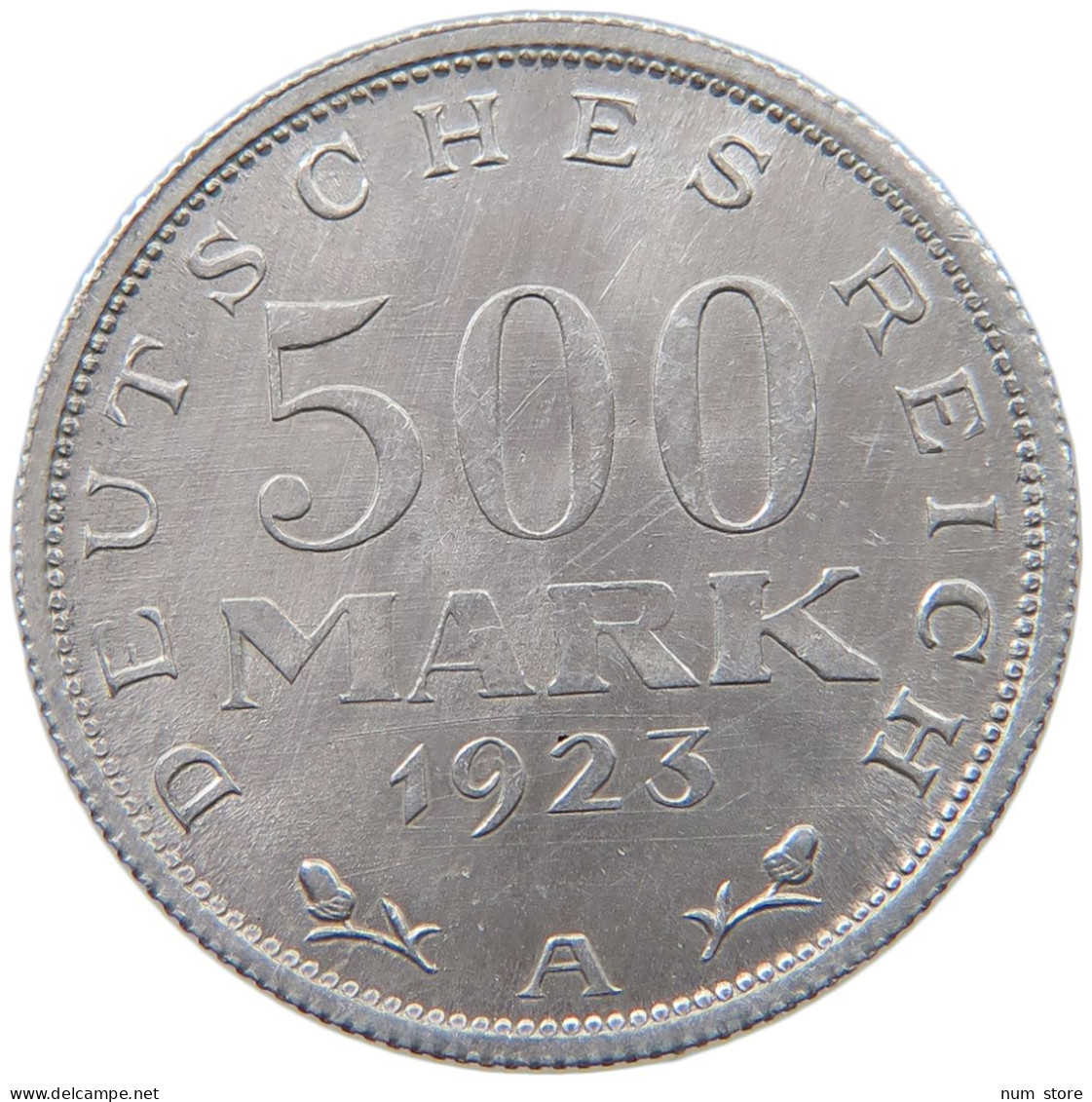 GERMANY WEIMAR 500 MARK 1923 A #a036 0467 - 200 & 500 Mark