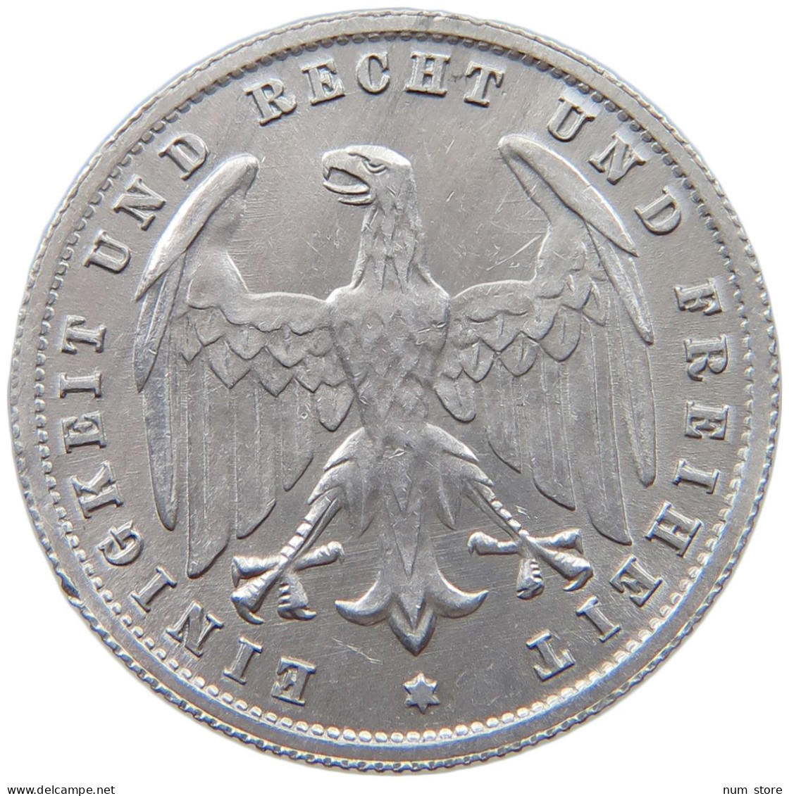 GERMANY WEIMAR 500 MARK 1923 A #a022 0123 - 200 & 500 Mark