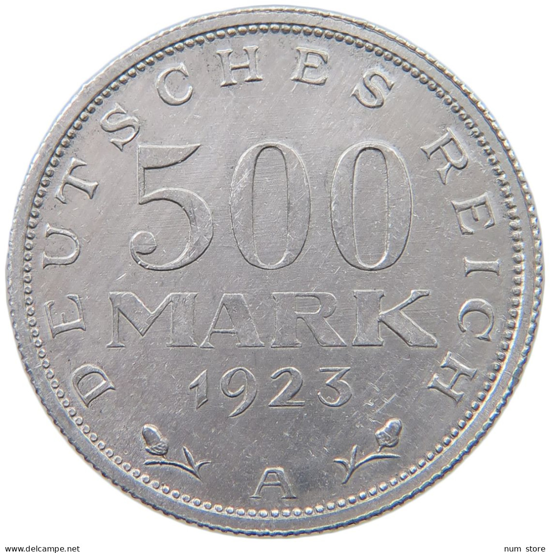 GERMANY WEIMAR 500 MARK 1923 A #a036 0463 - 200 & 500 Mark