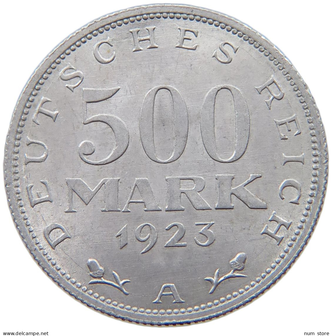 GERMANY WEIMAR 500 MARK 1923 A #a022 0129 - 200 & 500 Mark